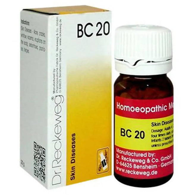 Dr. Reckeweg Bio Combination 20 (BC 20) Tablets Hover Image