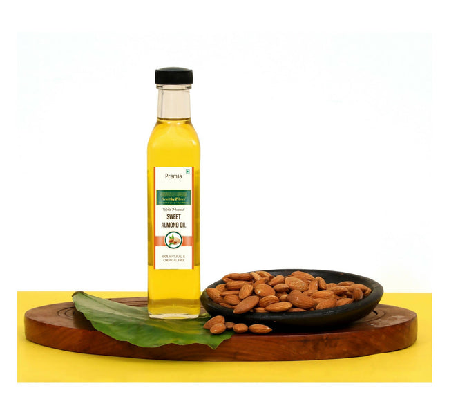 Healthy Fibres Cold Pressed Sweet Almond Oil Main Image