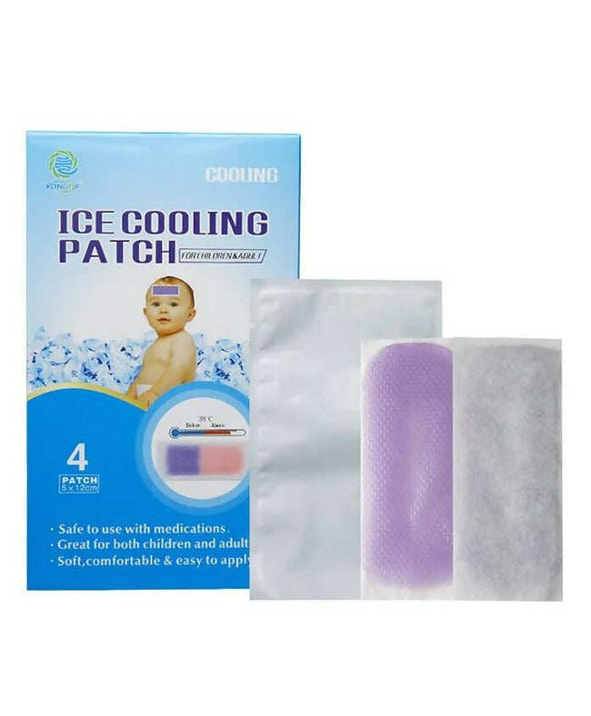 AHC Baby & Kids Cooling Gel Patch For Fever Colour changing Patch - 4 Pcs Hover Image