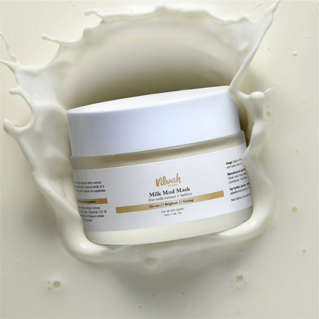 Vilvah Store Milk Mud Mask Main Image