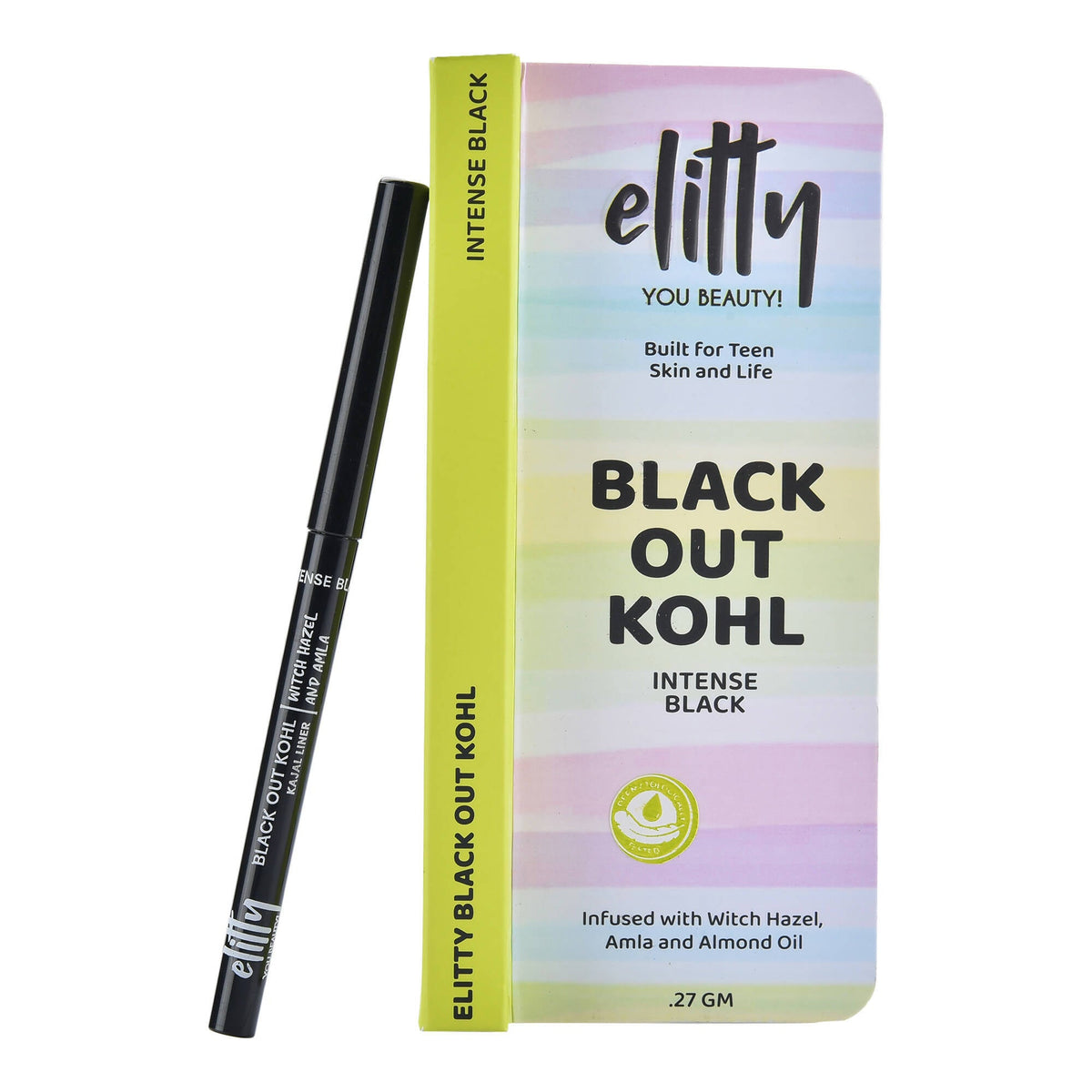 Elitty Black Intense Out Kohl Kajal