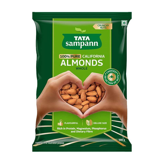 Tata Sampann Pure California Almonds Hover Image