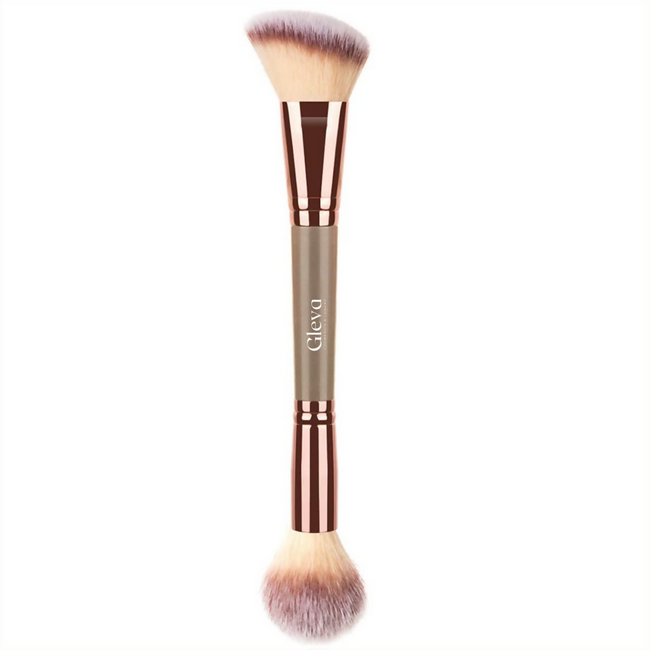 Gleva Multipurpose Kabuki Makeup Brush Dual-Ended Foundation Brush Hover Image