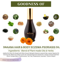 SNAANA Eczema Psoriasis Hair & Body Oil