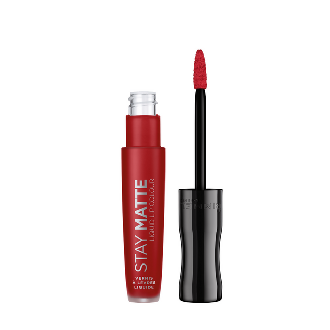 Rimmel London Stay Matte Liquid Lip Colour - 500 Fire Starter Hover Image