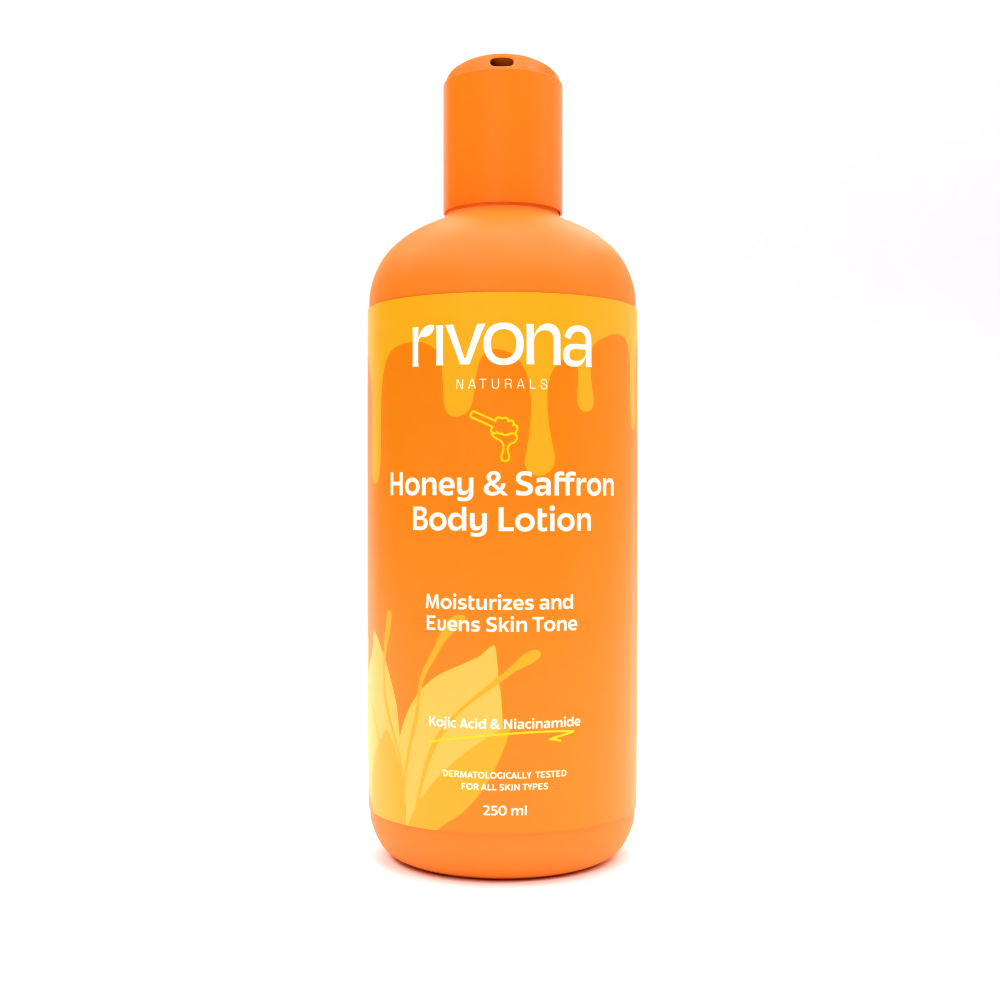 Rivona Naturals Honey & Saffron Lotion