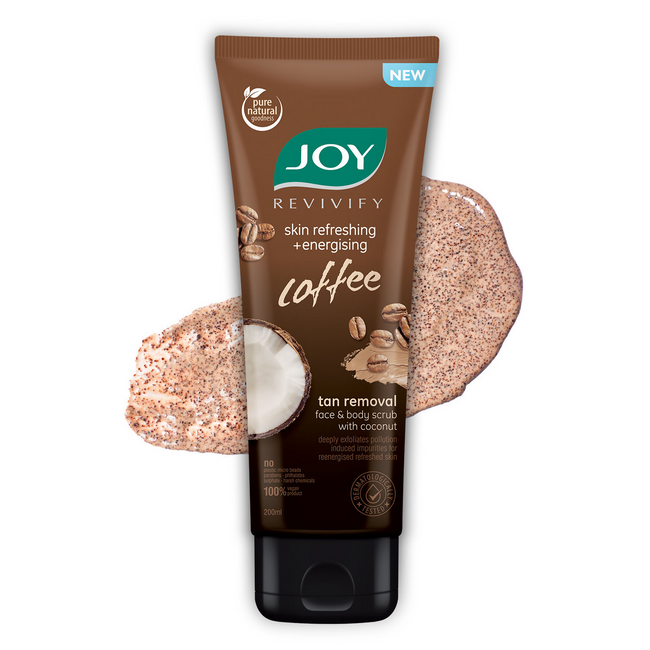 Joy Anti Pollution Exfoliating Coffee Face & Body Scrub Main Image