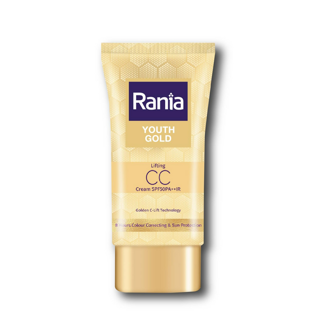 Rania CC Cream SPF50PA++IR with Vitamin C,24K Gold Hover Image