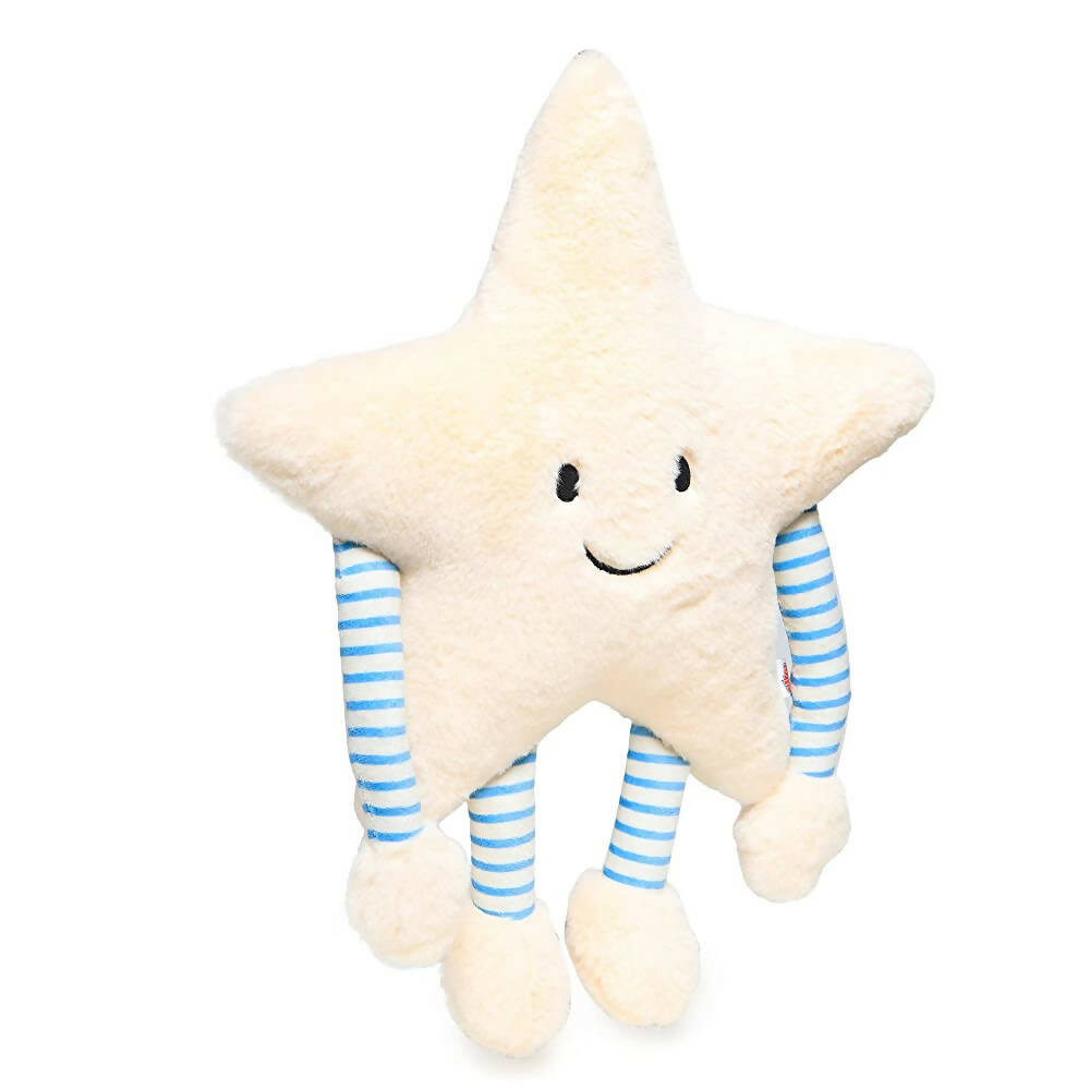 Webby Plush Star Soft Pillow with Arm & Leg Stuffed Toy