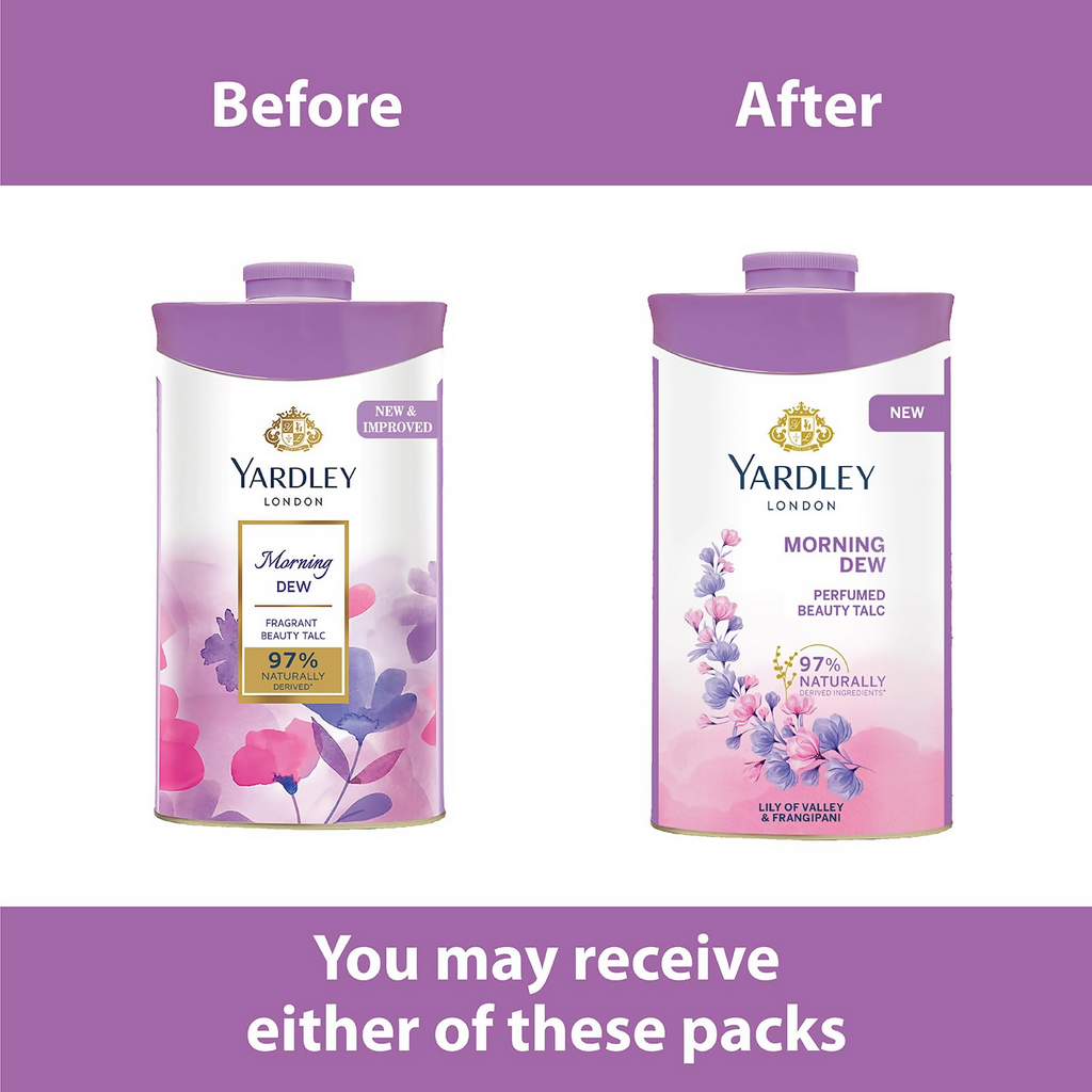 Yardley London Morning Dew Perfumed Talc For Women