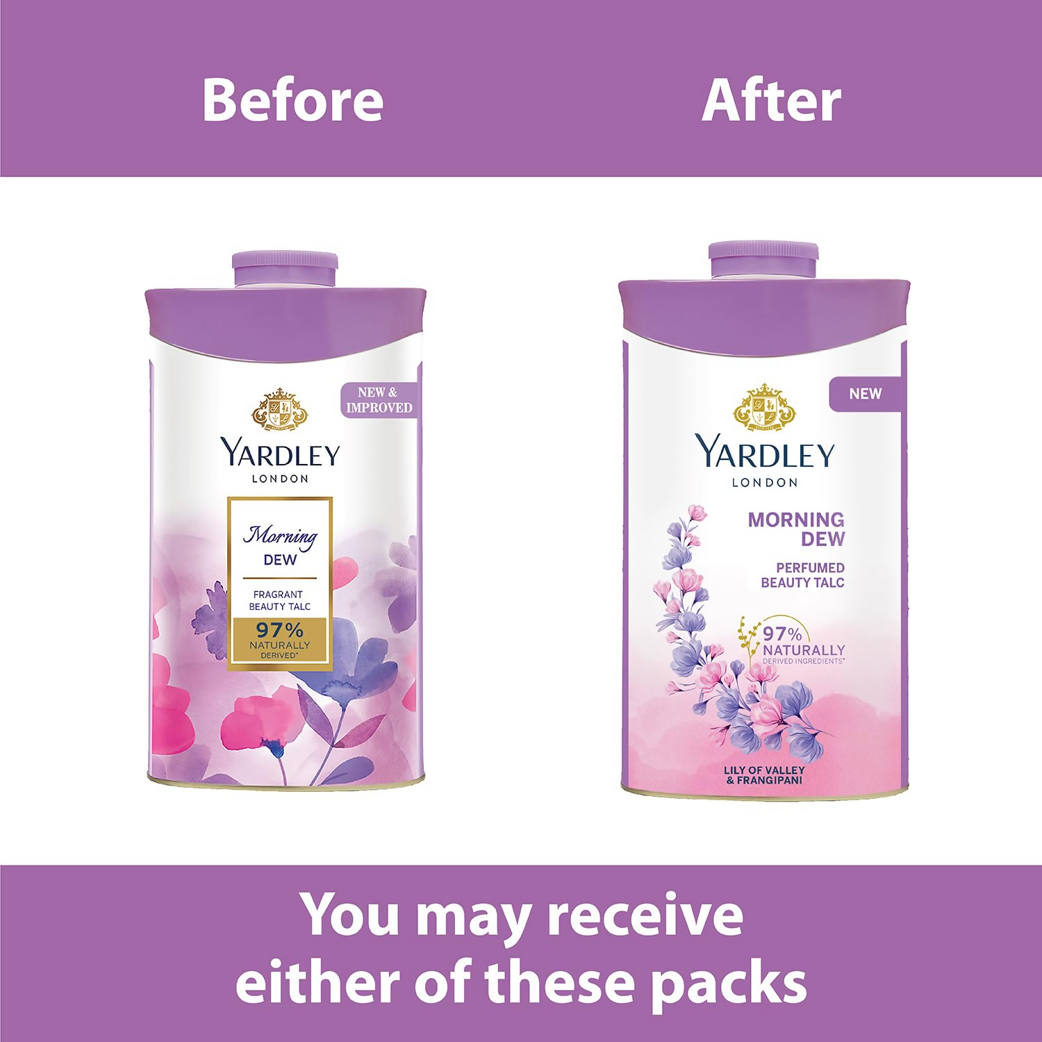 Yardley London Morning Dew Perfumed Talc For Women