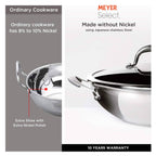 Meyer Select Stainless Steel Covered Kadai