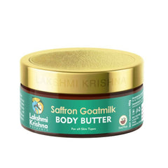 Lakshmi Krishna Naturals Saffron Goatmilk Body Butter