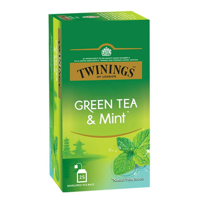 Twinings Green Tea & Mint Teabags Hover Image