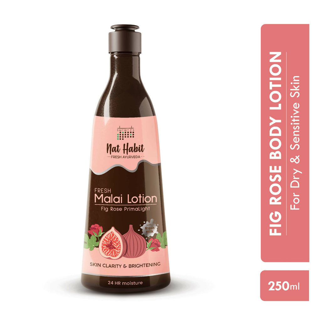 Nat Habit Fresh Fig Rose PrimaLight Malai Lotion