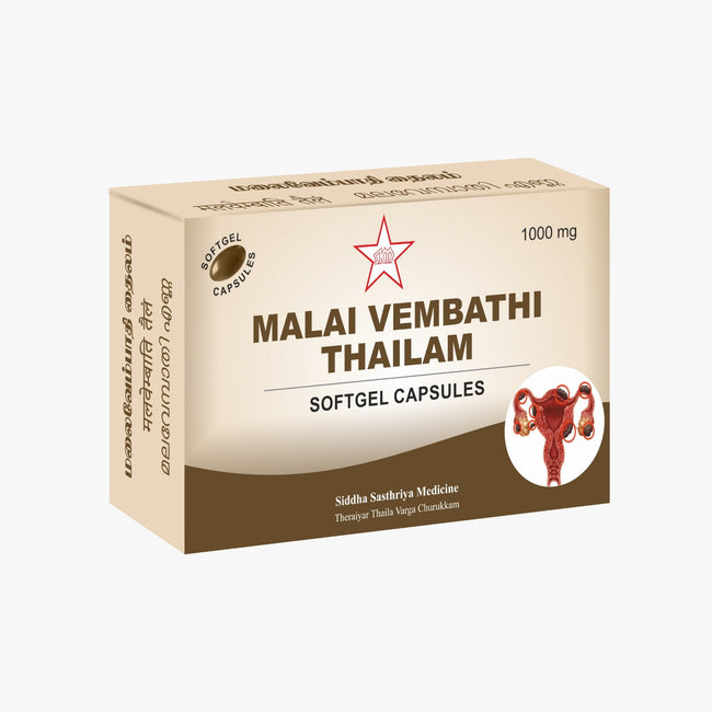Skm Ayurveda Malai Vembadhi Thailam Softgel Capsules Hover Image