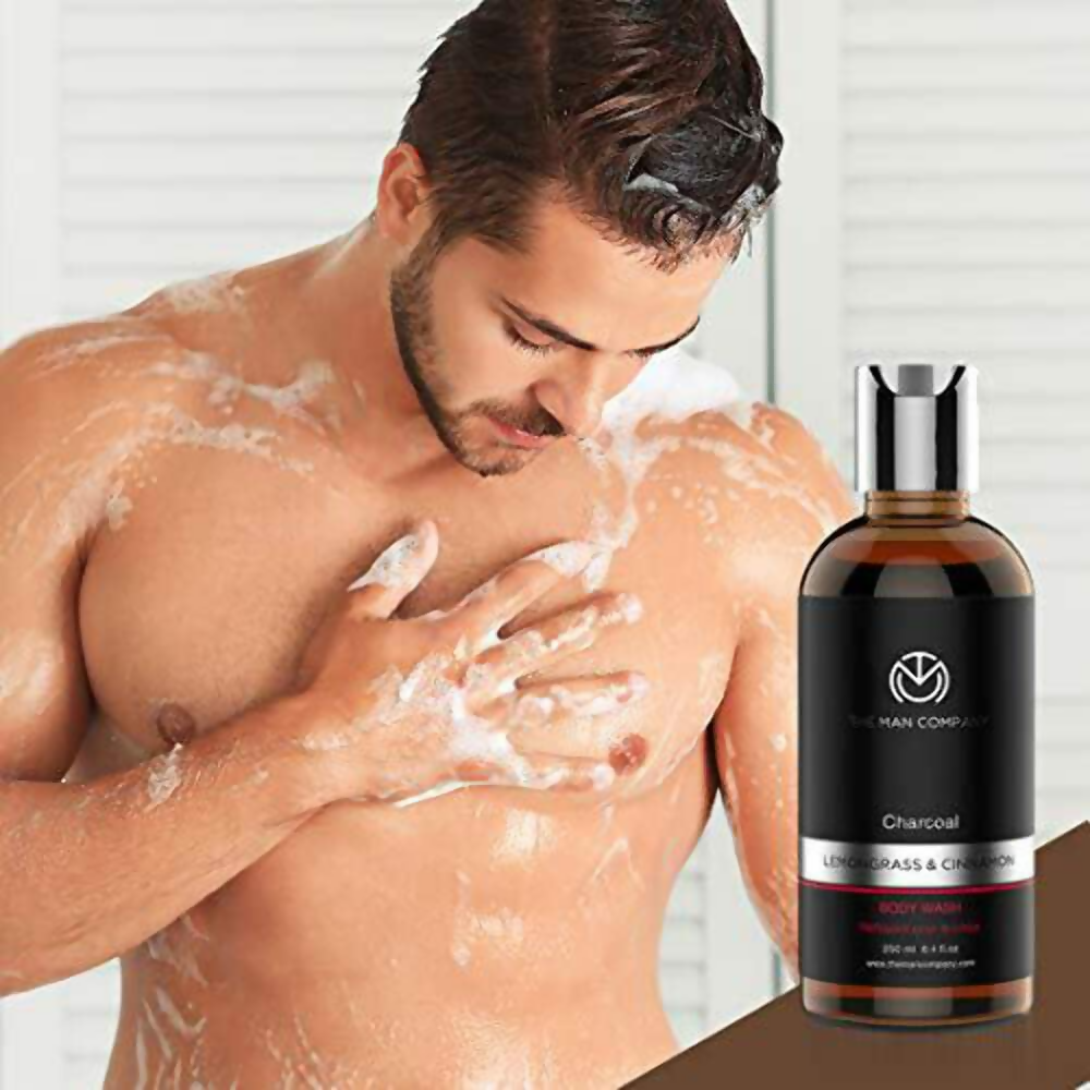 The Man Company Activated Charcoal Body Wash