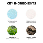 Dr. Sheth's Tea Tree & Lactic Acid Body Lotion - Ph Balanced, To Reduce Body Acne, Uneven Skin Tone