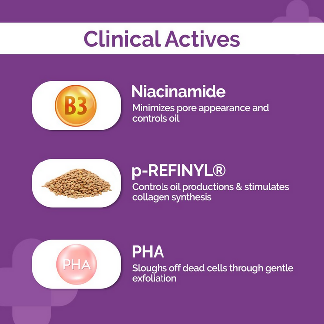 The Derma Co Pore Minimizing Face Serum with 4% Niacinamide, 5% PHA Main Image