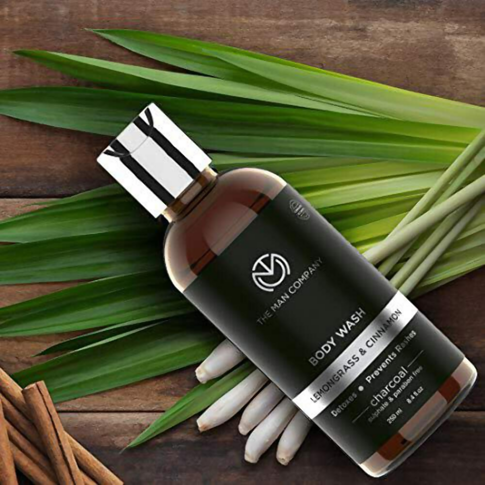 The Man Company Activated Charcoal Body Wash