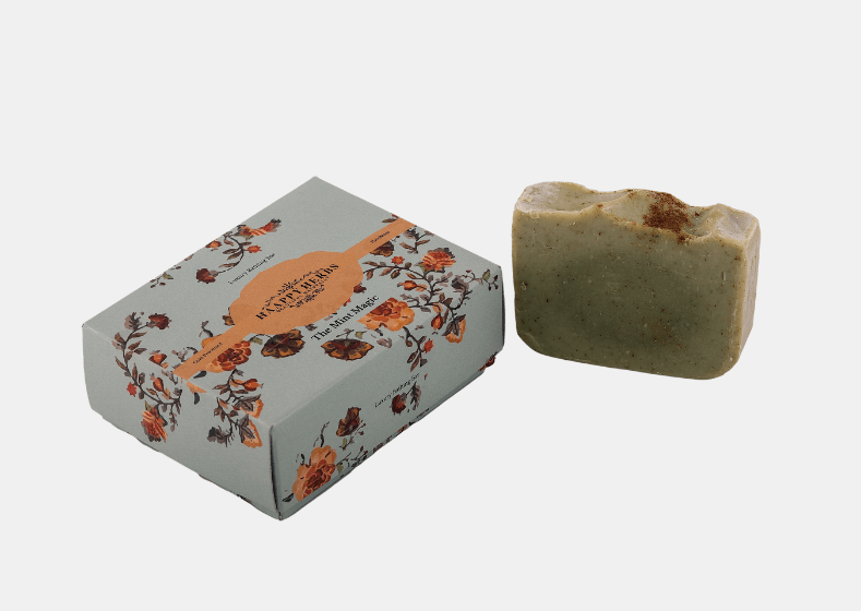 Haappyherbs The Mint Magic Luxury Bathing Soap Bar