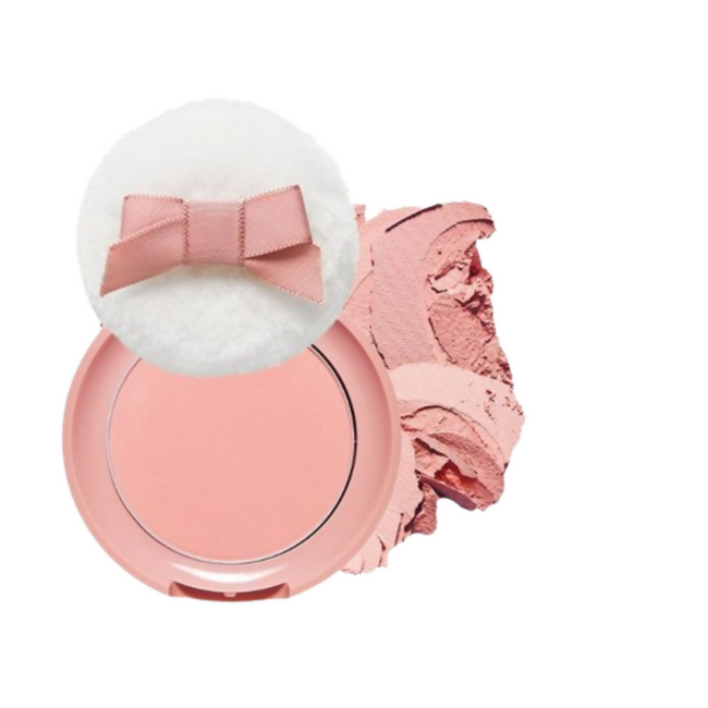 Etude House Lovely Cookie Pressed Powder Blush - Peachy Hover Image