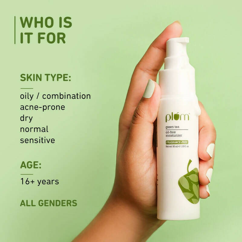 Plum Green Tea Oil - Free Moisturizer
