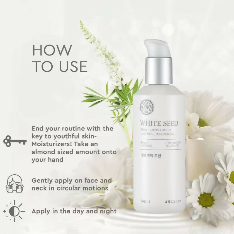 The Face Shop White Seed Brightening Lotion - Korean Skincare