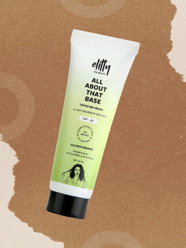 Elitty All About That Base Tinted BB Cream with SPF 30 - Golden Dreams (Deep) Main Image