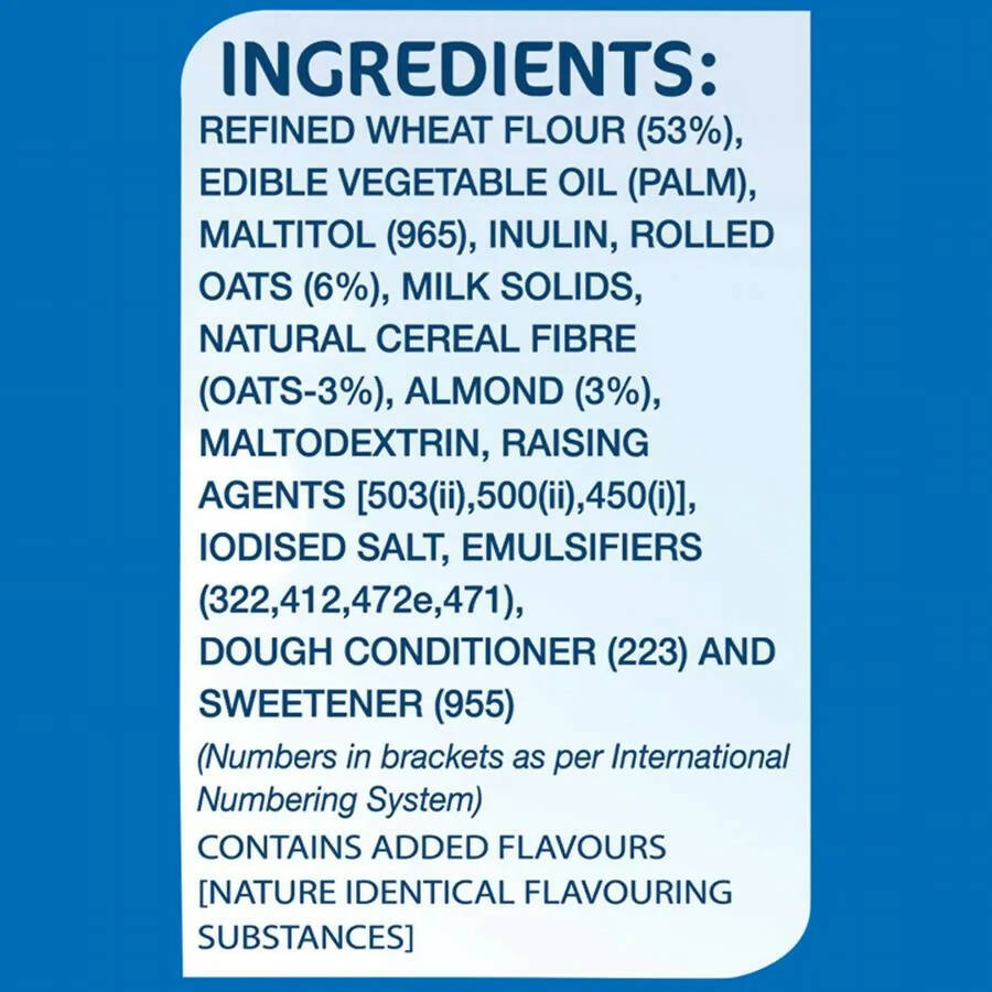 Britannia NutriChoice Essentials Oats Cookies - No Added Sugar