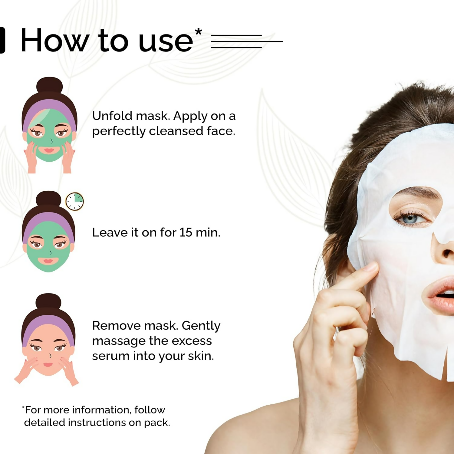 Pyoura Tulsi Healing Face Sheet Mask