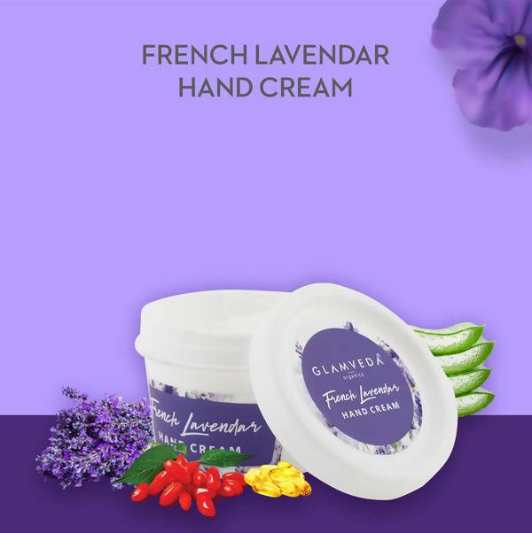 Glamveda Intense Hydration French Lavender Hand Cream Main Image