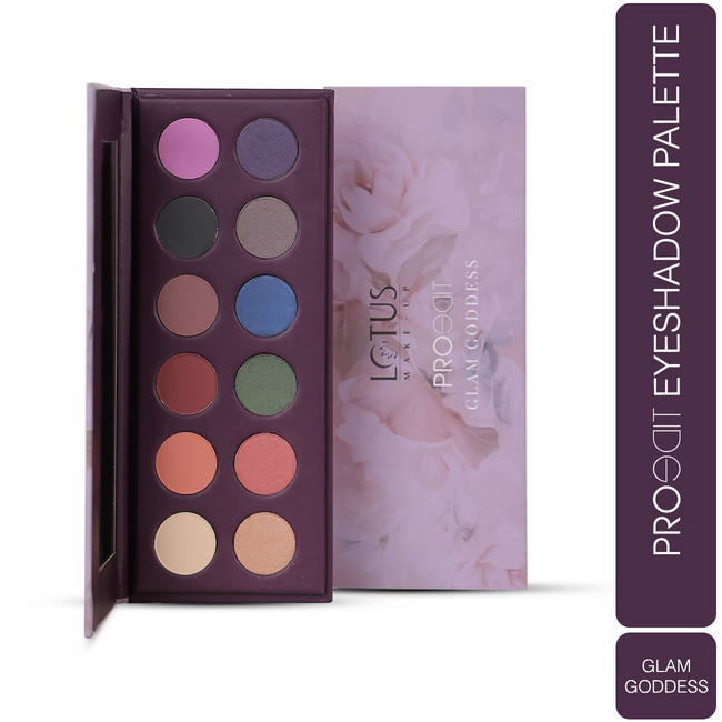 Lotus Make Up Proedit Eye Primer Infused Eyeshadow Palette - Glam Goddess Main Image