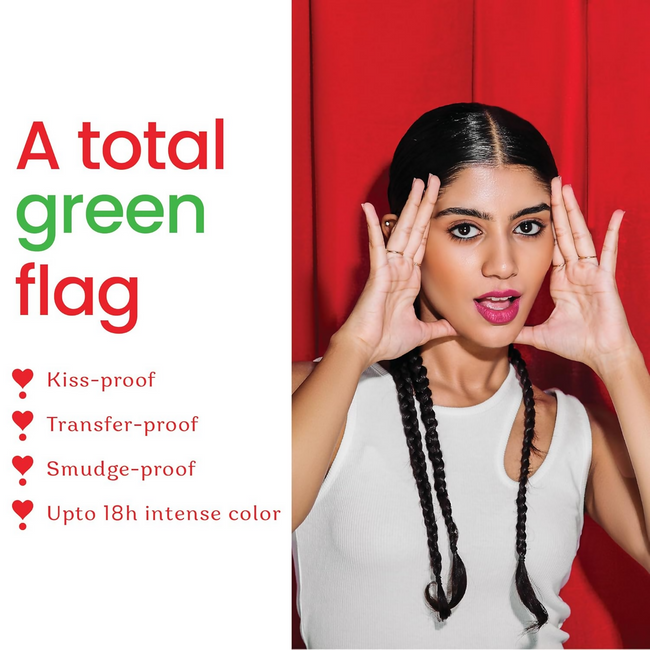 Color Cupid Matte Intense Color 18-Hour Stay Liquid Lipstick - Romantic Red Main Image