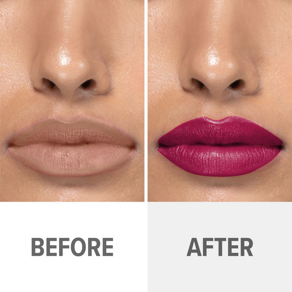 Mila Beaute 12 Hr Non-Transfer Locked-In Liquid Lipstick - Blackcurrant Cake