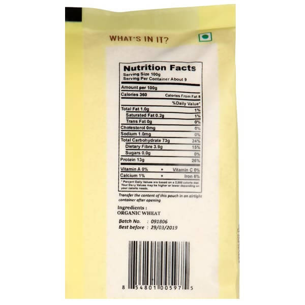 Organic Shastra Fine Semolina (Rava Suji) Main Image