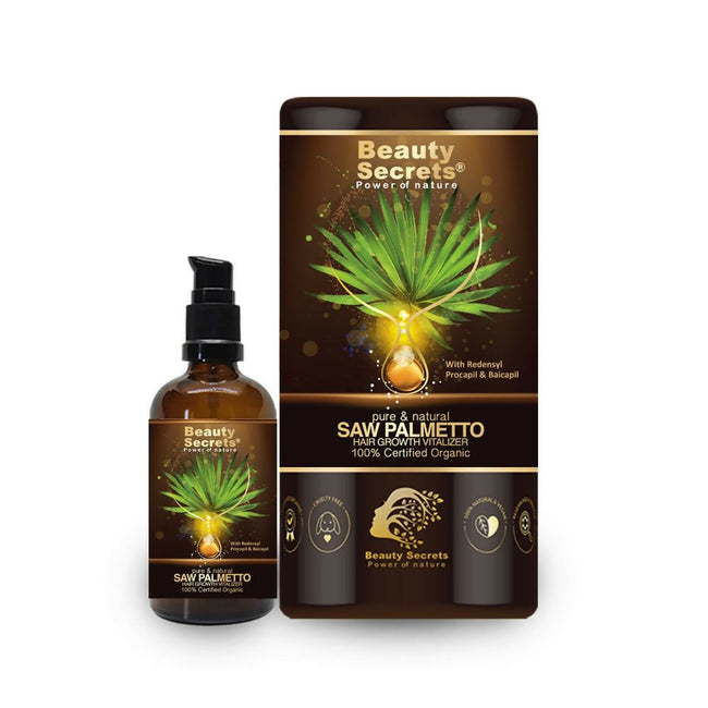 Beauty Secrets Saw Palmetto Hair Growth Serum Hover Image