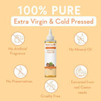 Wishcare 100% Pure Cold Pressed Castor Oil & Olive Oil Combo