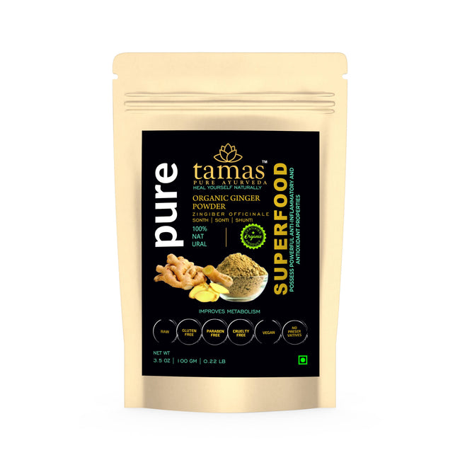 Tamas Pure Ayurveda Superfood Organic Ginger Powder Hover Image