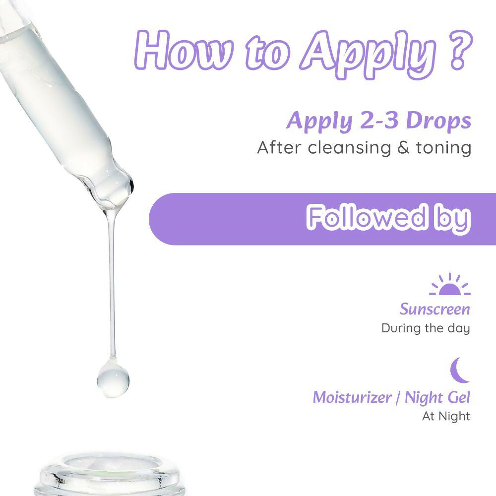 Wild Oak 7% AHA BHA Exfoliating Face Serum Pore Cleansing & Anti-Aging, Anti Acne Serum