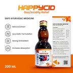 HappyMillions Cid Ayurvedic Acidity & Digestive Relief Syrup