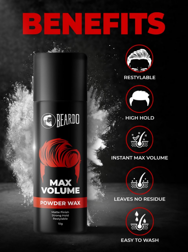 Beardo Max Volume Powder Wax Main Image