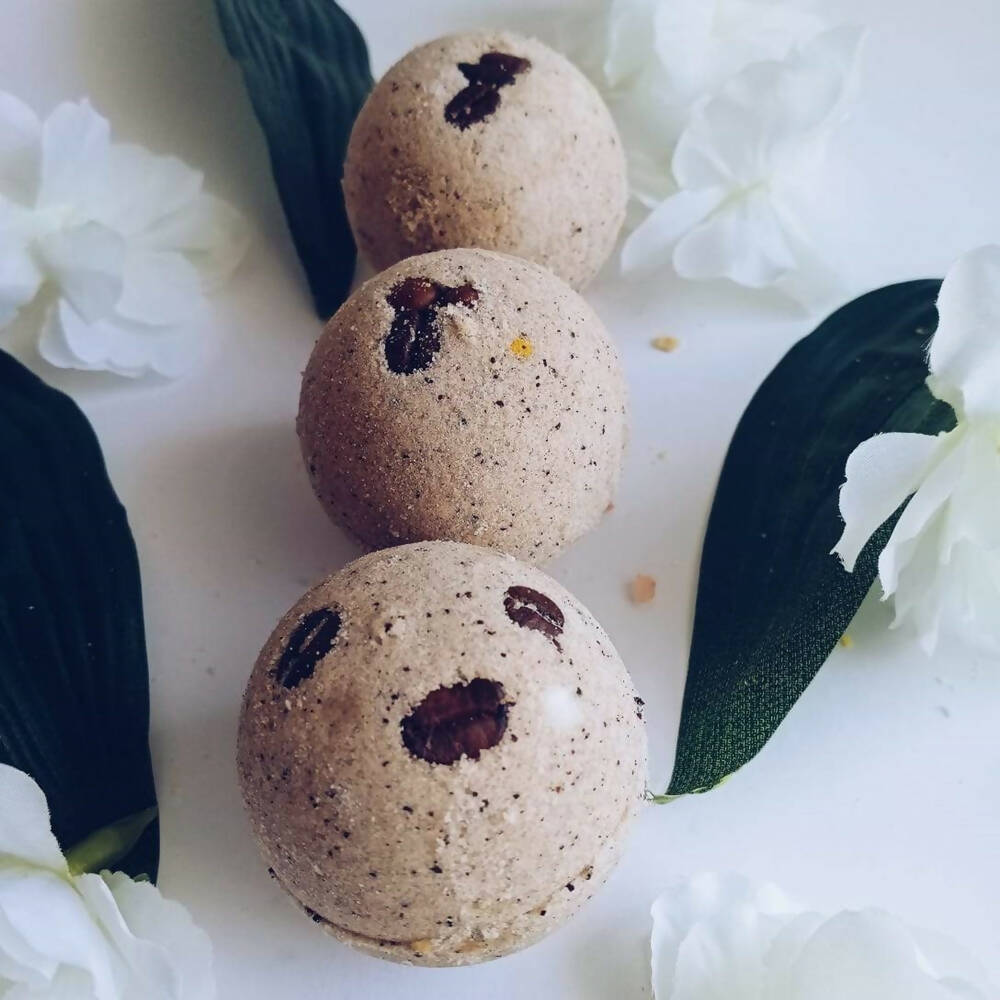 Aaranyam Fizzy Aromatic Bath Soap With Coffee Beans