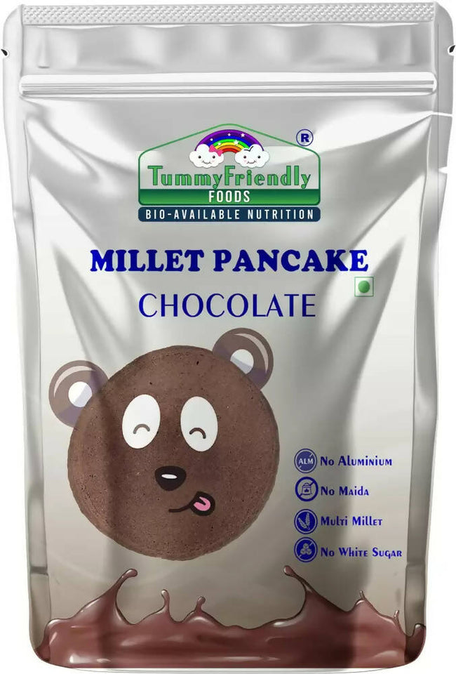 TummyFriendly Foods Aluminium-Free Millet Pancake Mix - Chocolate Hover Image