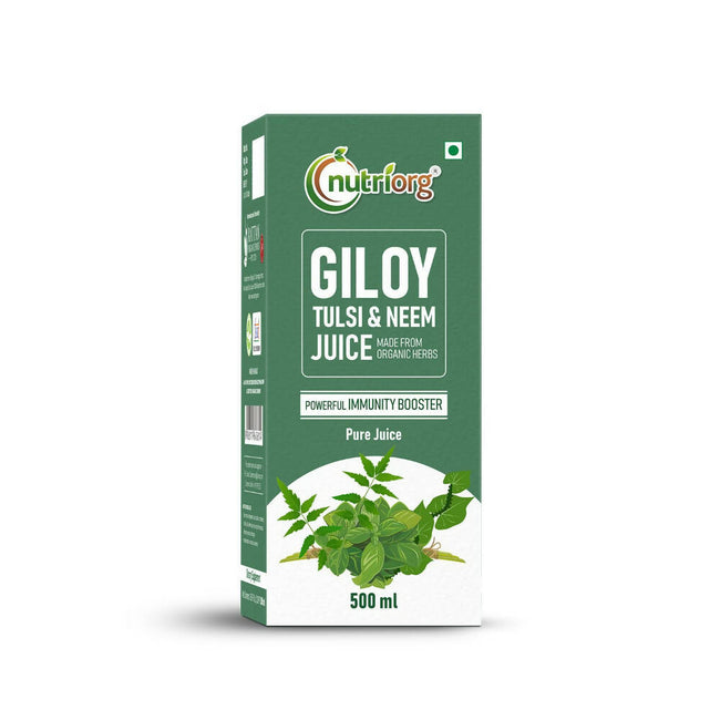 Nutriorg Giloy With Neem & Tulsi Juice Hover Image