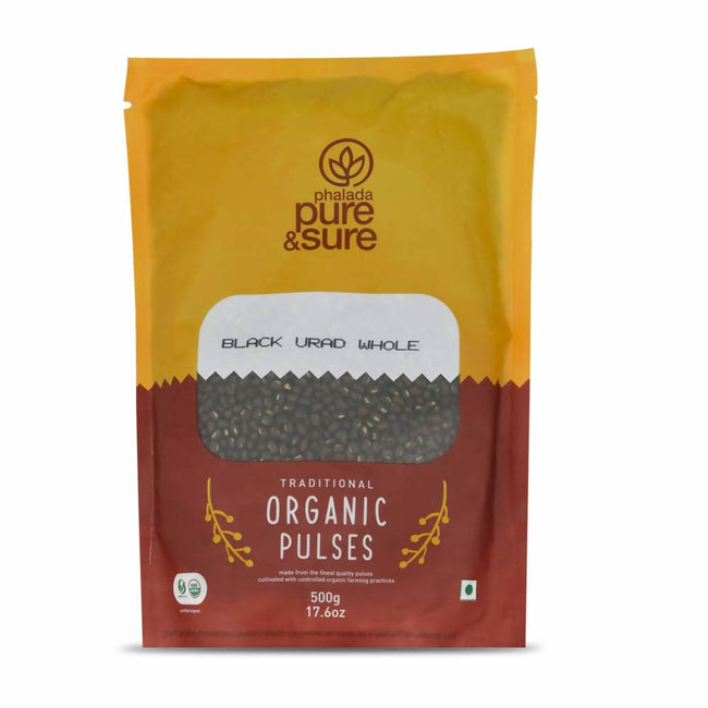 Pure & Sure Black Urad Dal Whole Organic Pulses Main Image