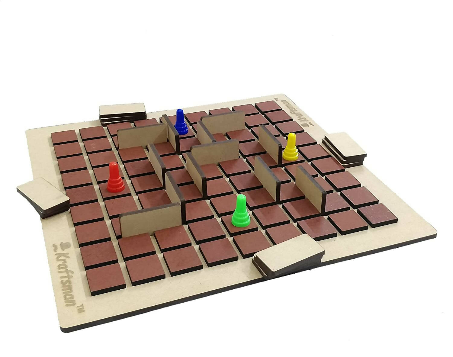 Kraftsman Wooden Corridor Board Game | 2-4 Players Board Game for All Age Groups