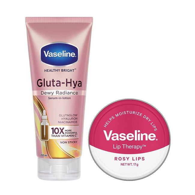 Vaseline Radiant Skin & Hydrated Lips Combo Hover Image