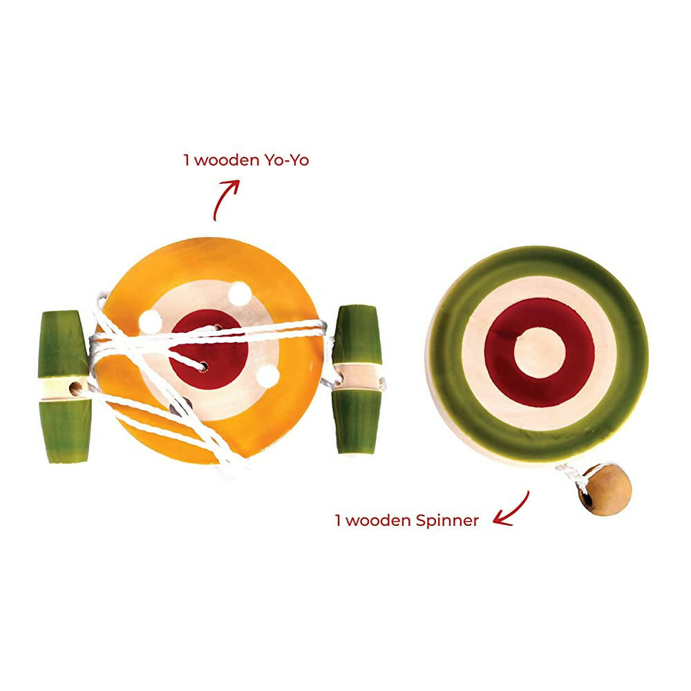Desi Toys Yo-Yo & Spinner