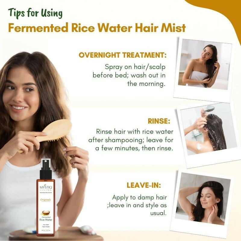 Mystiq Living Fermented Rice Water Toner Spray